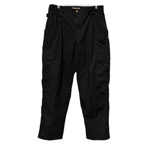 5.11 Tactical Series Mens Black Cargo Pants Ripstop Utility 36x32 Rugged Work